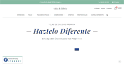 Desktop Screenshot of chicandfabric.com